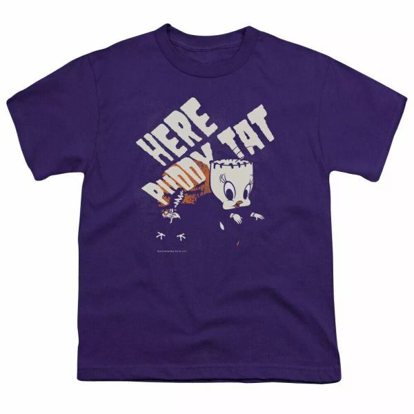 looney tunes franken tweety kids youth t shirt licensed cartoon tee purple, White;black
looney tunes franken tweety kids youth t shirt licensed cartoon tee purple, White;black