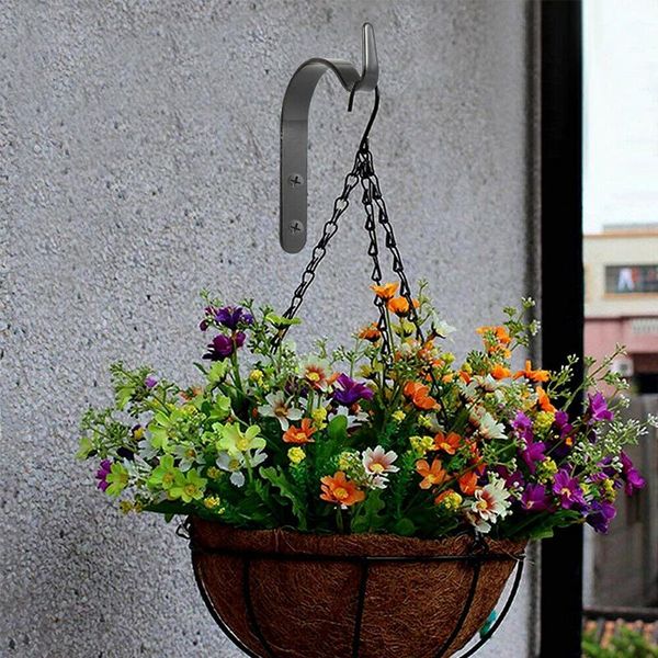 1/4/10pcs hanging basket brackets metal strong outdoor wall garden hook black rt88 hooks & rails
1/4/10pcs hanging basket brackets metal strong outdoor wall garden hook black rt88 hooks & rails