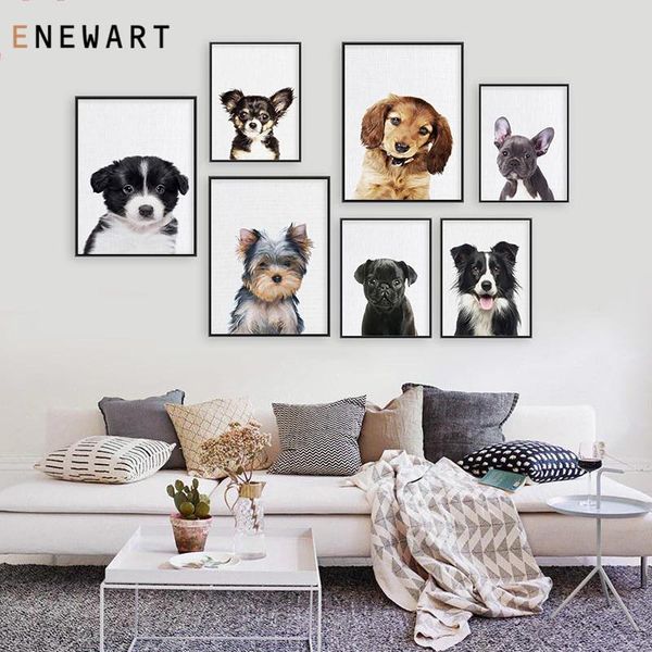 paintings baby animals cute puppy canvas poster nursery dog wall art print modern painting nordic kid bedroom decoration picture
paintings baby animals cute puppy canvas poster nursery dog wall art print modern painting nordic kid bedroom decoration picture