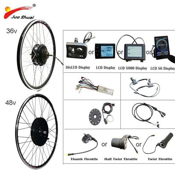 electric bicycle bike conversion kit bluetooth 36/48v 250w 350w 500w 1000w 1500w 20 "24" 26 "27.5" 700c ebike front rear, Silver;blue
electric bicycle bike conversion kit bluetooth 36/48v 250w 350w 500w 1000w 1500w 20 "24" 26 "27.5" 700c ebike front rear, Silver;blue