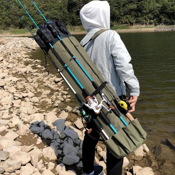 fishing accessories large-capacity portable equipment tool storage bag multifunctional shoulderable rod for sea
fishing accessories large-capacity portable equipment tool storage bag multifunctional shoulderable rod for sea