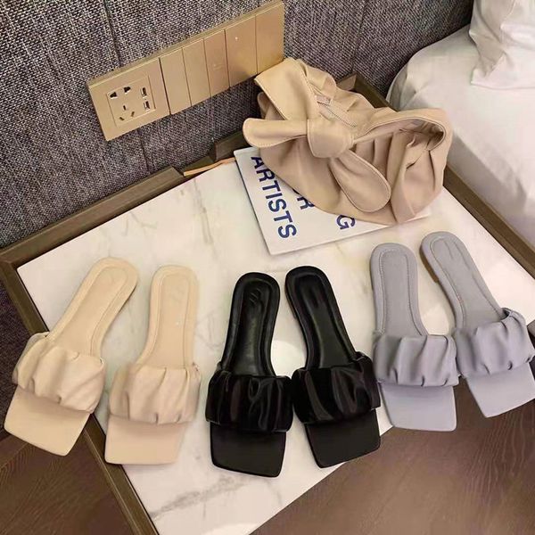 slippers 1 brand design women beach summer square head slides flats flip flop designer sandals shoes mules fy6x, Black
slippers 1 brand design women beach summer square head slides flats flip flop designer sandals shoes mules fy6x, Black