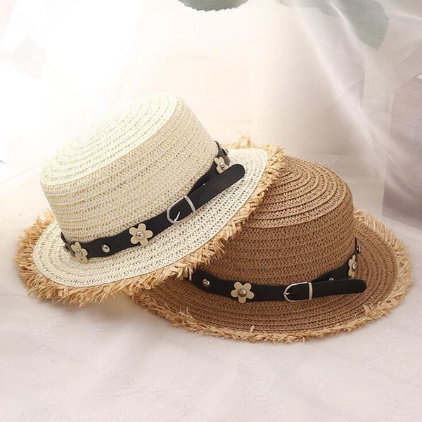 wide brim hats ozyc korea flat straw boater for summer women beach sun with tassels unique design 6hak, Blue;gray
wide brim hats ozyc korea flat straw boater for summer women beach sun with tassels unique design 6hak, Blue;gray