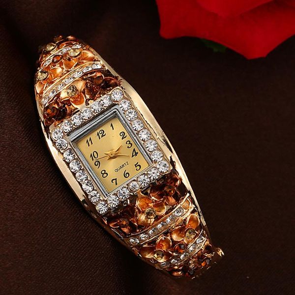 wristwatches girls colorful alloy strap women shining flower shaped rhinestone dress watch ladies arabic numerals quartz, Slivery;brown
wristwatches girls colorful alloy strap women shining flower shaped rhinestone dress watch ladies arabic numerals quartz, Slivery;brown