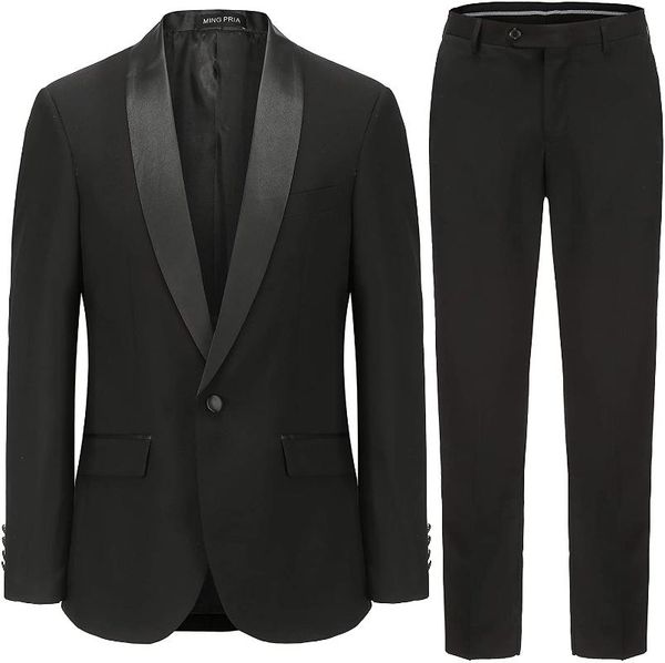 men's suits & blazers (jacket+pants) summer black suit for work jacket 2 piece street groomsman wedding dress slim fit custom made, White;black
men's suits & blazers (jacket+pants) summer black suit for work jacket 2 piece street groomsman wedding dress slim fit custom made, White;black