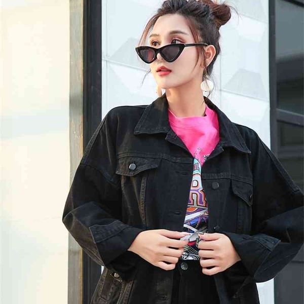 obrix sweet female casual style denim sporty spring autumn pockets square collar full sleeve loose jacket 200919, Black;brown
obrix sweet female casual style denim sporty spring autumn pockets square collar full sleeve loose jacket 200919, Black;brown