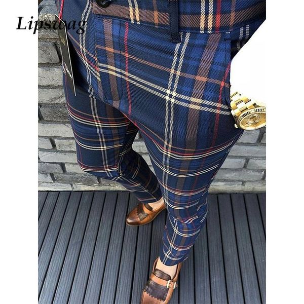men's pants 2022 casual striped plaid printed mens spring autumn mid waist slim trousers fashion business pencil men streetwear, Black
men's pants 2022 casual striped plaid printed mens spring autumn mid waist slim trousers fashion business pencil men streetwear, Black