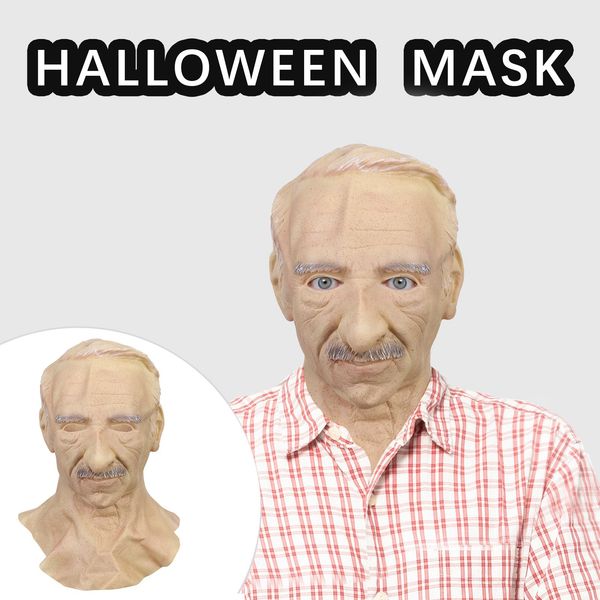 Another Me-The Elder Halloween Holiday Funny Masks Supersoft Old Man Adult Mask Masque Holiday Funny Cosplay Prop Creepy Masks
Another Me-The Elder Halloween Holiday Funny Masks Supersoft Old Man Adult Mask Masque Holiday Funny Cosplay Prop Creepy Masks