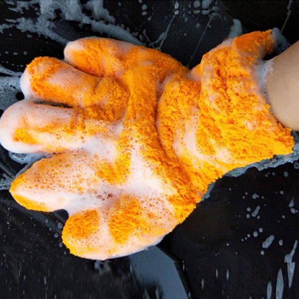 soft double-sided coral fleece car wash gloves 5-finger multifunctional cleaning for washing special sponge
soft double-sided coral fleece car wash gloves 5-finger multifunctional cleaning for washing special sponge