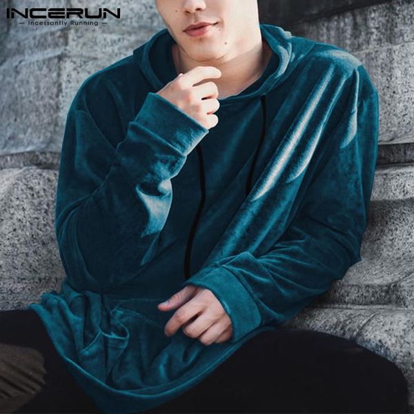 men's hoodies & sweatshirts incerun retro style men autumn winter fashion pullovers long sleeves hoody 2021 casual streetwear hoodie s, Black
men's hoodies & sweatshirts incerun retro style men autumn winter fashion pullovers long sleeves hoody 2021 casual streetwear hoodie s, Black