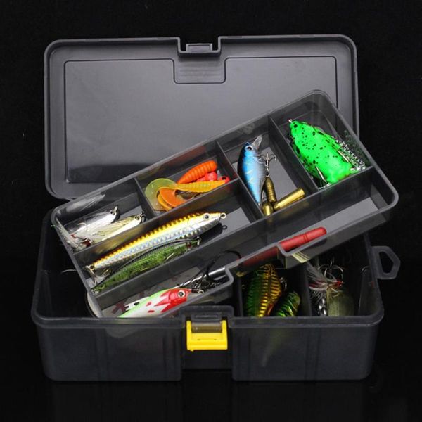 waterproof plastic double layer fishing tackle lures hook bait box storage case accessories
waterproof plastic double layer fishing tackle lures hook bait box storage case accessories