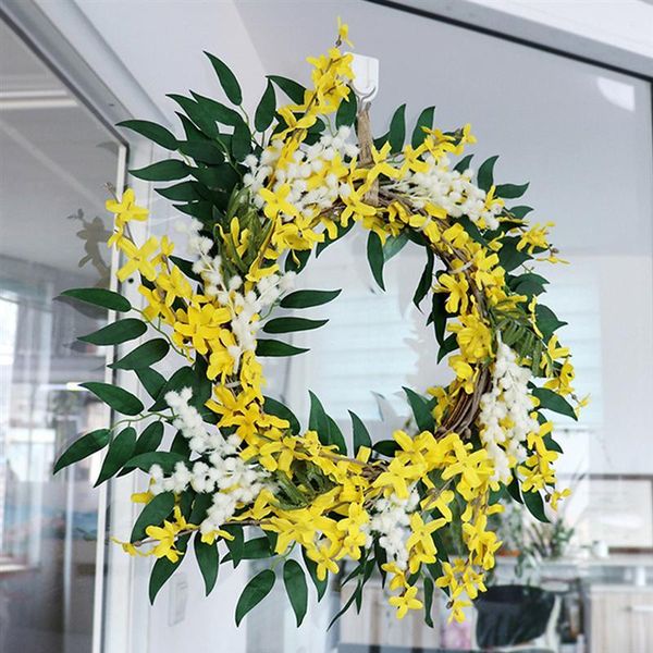 decorative flowers & wreaths delicate leaf wreath beautiful flower garland fake plant hanging decor silk festival party decortions
decorative flowers & wreaths delicate leaf wreath beautiful flower garland fake plant hanging decor silk festival party decortions