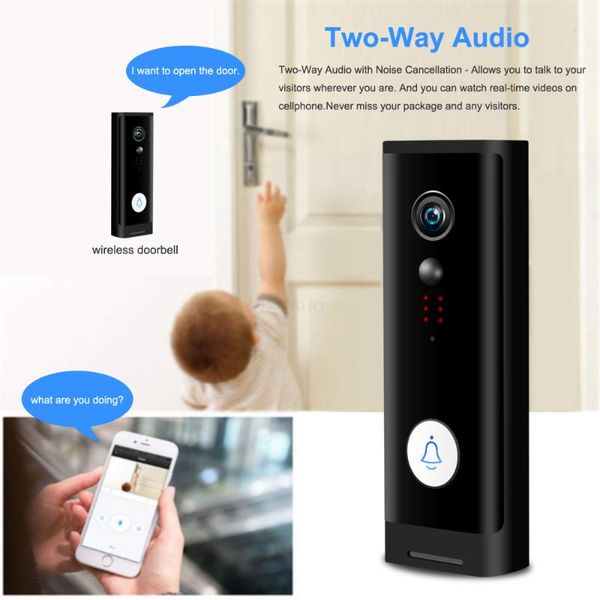 doorbells smart tuya video doorbell 1080p hd wifi wireless home camera intercom battery door bell 166 degree view pir motion
doorbells smart tuya video doorbell 1080p hd wifi wireless home camera intercom battery door bell 166 degree view pir motion