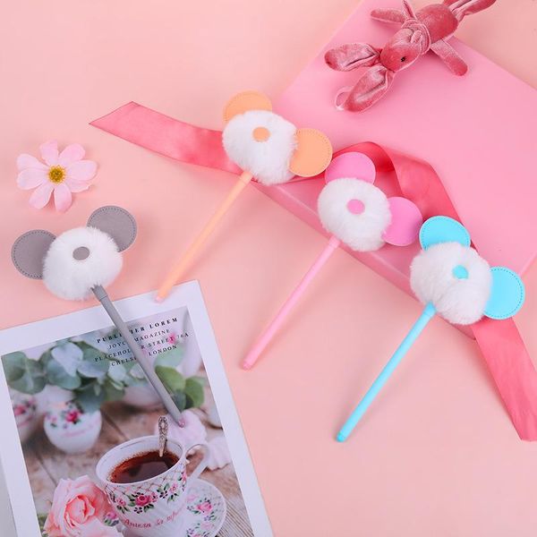 pcs/lot kawaii mouse hairball gel pen cute 0.38 mm black ink signature office school writing supplies stationery gift pens
pcs/lot kawaii mouse hairball gel pen cute 0.38 mm black ink signature office school writing supplies stationery gift pens