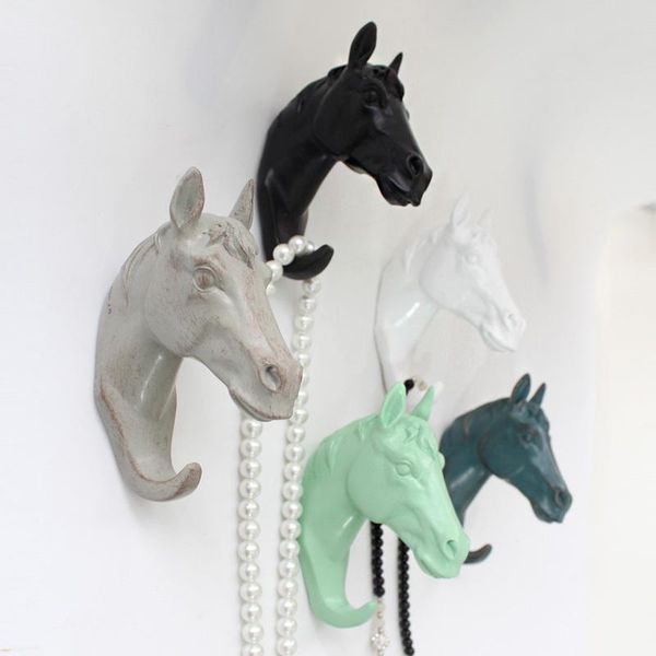 robe hooks resin animal horse head crafts wall decoration coat/hat/bag europe style hanger decor
robe hooks resin animal horse head crafts wall decoration coat/hat/bag europe style hanger decor