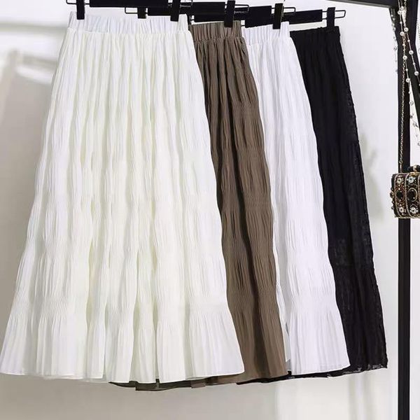 skirts pleated chiffon cake skirt female 2021 summer style was thin high waist wild a word super fairy mid-length, Black
skirts pleated chiffon cake skirt female 2021 summer style was thin high waist wild a word super fairy mid-length, Black