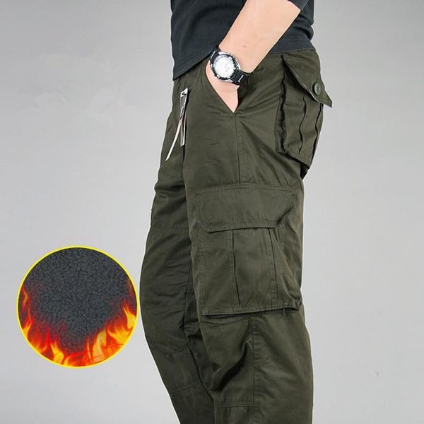 winter warm fleece casual pants men military tactical joggers cargo multi-pocket khaki black army trousers plus size men's
winter warm fleece casual pants men military tactical joggers cargo multi-pocket khaki black army trousers plus size men's