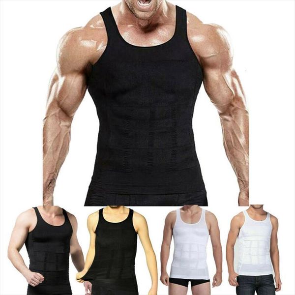 mens slim fit tank solid tight stretchy casual sports running body exercise vest gym, White;black
mens slim fit tank solid tight stretchy casual sports running body exercise vest gym, White;black