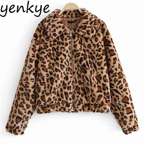 fashion women vintage leopard jacket long sleeve zipper casual cropped autumn short outerwear plus size chaqueta 210514, Black;brown
fashion women vintage leopard jacket long sleeve zipper casual cropped autumn short outerwear plus size chaqueta 210514, Black;brown