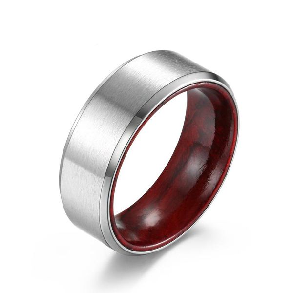 wedding rings simple men's ring stainless steel brushed and solid wood for engagement anniversary jewelry gift, Slivery;golden
wedding rings simple men's ring stainless steel brushed and solid wood for engagement anniversary jewelry gift, Slivery;golden