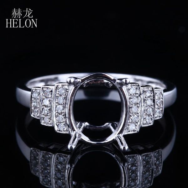 cluster rings helon sterling silver 925 natural diamonds women ring fit 7x9mm oval cut semi mount engagement wedding setting, Golden;silver
cluster rings helon sterling silver 925 natural diamonds women ring fit 7x9mm oval cut semi mount engagement wedding setting, Golden;silver