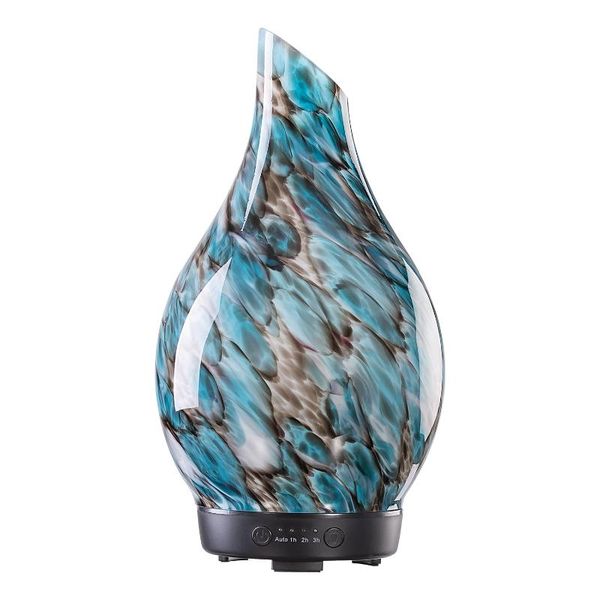 humidifiers art glass ultrasonic aromatherapy diffuser with timer and waterless auto shut-off, 2 colors led night lights for home yoga spa
humidifiers art glass ultrasonic aromatherapy diffuser with timer and waterless auto shut-off, 2 colors led night lights for home yoga spa