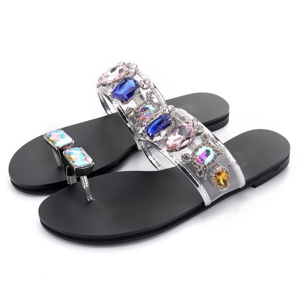 slippers women summer crystal flat shoes clip toe transparent ladies 2021 outdoor slides rhinestone fashion, Black
slippers women summer crystal flat shoes clip toe transparent ladies 2021 outdoor slides rhinestone fashion, Black