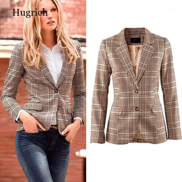 women's suits & blazers plaid blazer autumn outwear women work wear female british style slim coat for ladies official, White;black
women's suits & blazers plaid blazer autumn outwear women work wear female british style slim coat for ladies official, White;black