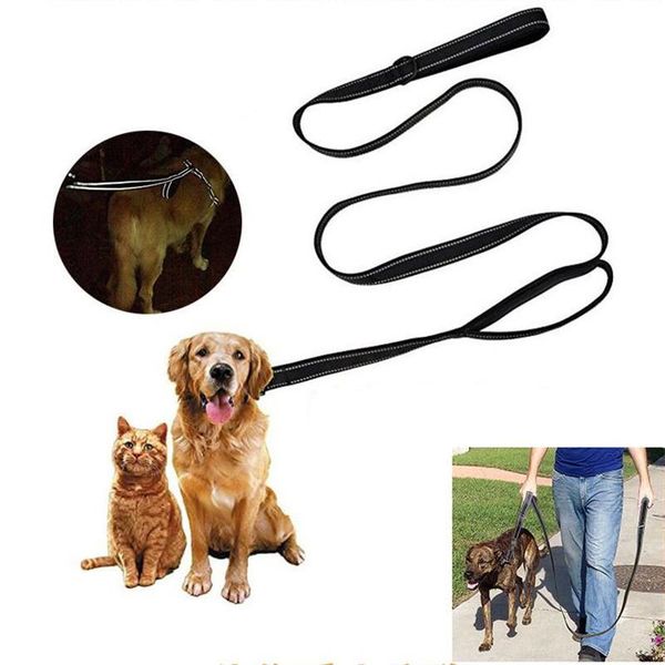 dog collars & leashes nylon with 2 soft padded handles big safety control leash rope
dog collars & leashes nylon with 2 soft padded handles big safety control leash rope
