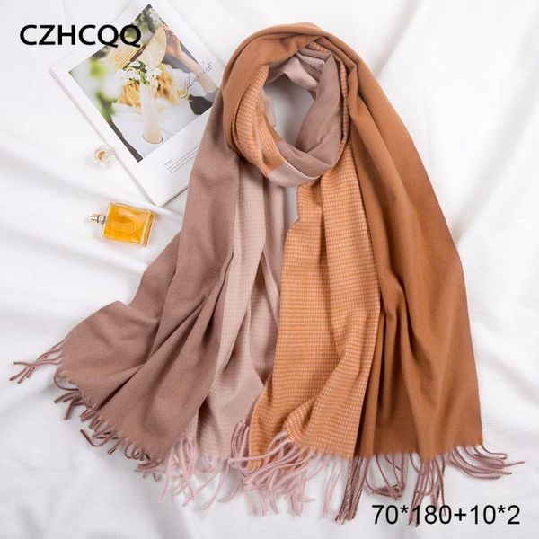 scarves winter cashmere scarf women's handkerchief wool bandana pashmina shawls trumpet stoles blanket female for women, Blue;gray
scarves winter cashmere scarf women's handkerchief wool bandana pashmina shawls trumpet stoles blanket female for women, Blue;gray