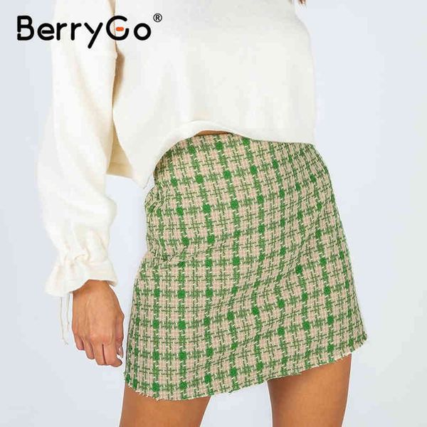 berrygo fashion plaid women's skirt a-line slim high waist mini high street casual autumn color contrast 210513, Black
berrygo fashion plaid women's skirt a-line slim high waist mini high street casual autumn color contrast 210513, Black