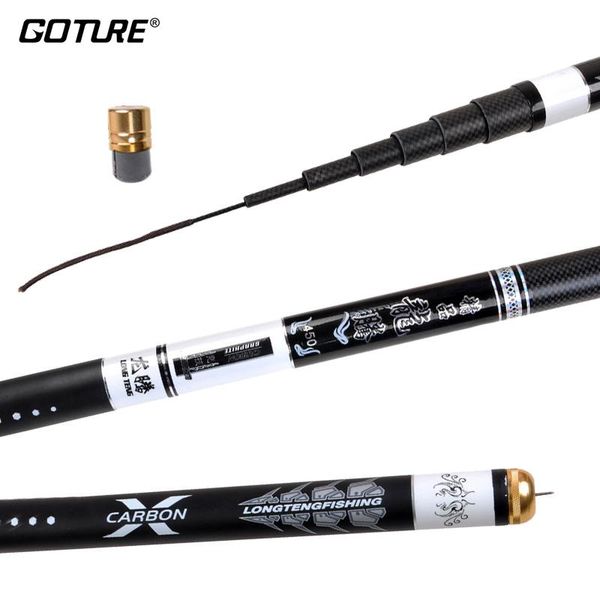 goture longteng high carbon 1:9 power fishing rod 2.7m-6.3m carp pole super hard trout tenkara boat rods
goture longteng high carbon 1:9 power fishing rod 2.7m-6.3m carp pole super hard trout tenkara boat rods