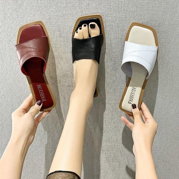shoes woman's slippers lady slides 2021 girl flat fabric pu rome rubber basic ladies' slipers women 202, Black
shoes woman's slippers lady slides 2021 girl flat fabric pu rome rubber basic ladies' slipers women 202, Black