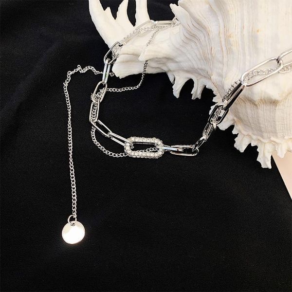 diamond tassel necklace female fashion ins korean version accessories double clavicle chain temperament tide pendant necklaces, Silver
diamond tassel necklace female fashion ins korean version accessories double clavicle chain temperament tide pendant necklaces, Silver