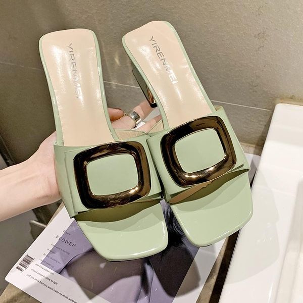 slippers xixiyipin fashion peep toe metal decoration modern for women solid slides square heel summer outdoor ladies shoes, Black
slippers xixiyipin fashion peep toe metal decoration modern for women solid slides square heel summer outdoor ladies shoes, Black