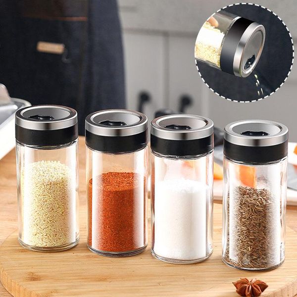 storage bottles & jars portable salt shaker glass seasoning bottle barbecue pot pepper kitchen accessories bbq
storage bottles & jars portable salt shaker glass seasoning bottle barbecue pot pepper kitchen accessories bbq