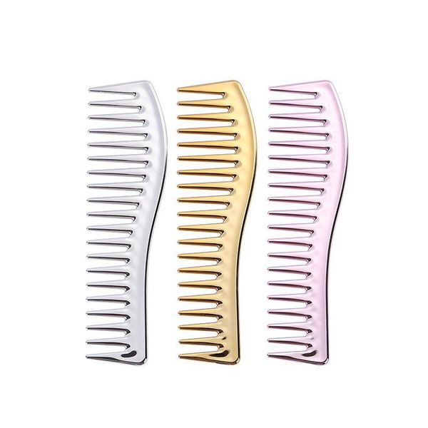 hair brushes electroplating hairdressing comb scalp massage brush large wide tooth haircut tool salon barber combs, Silver
hair brushes electroplating hairdressing comb scalp massage brush large wide tooth haircut tool salon barber combs, Silver