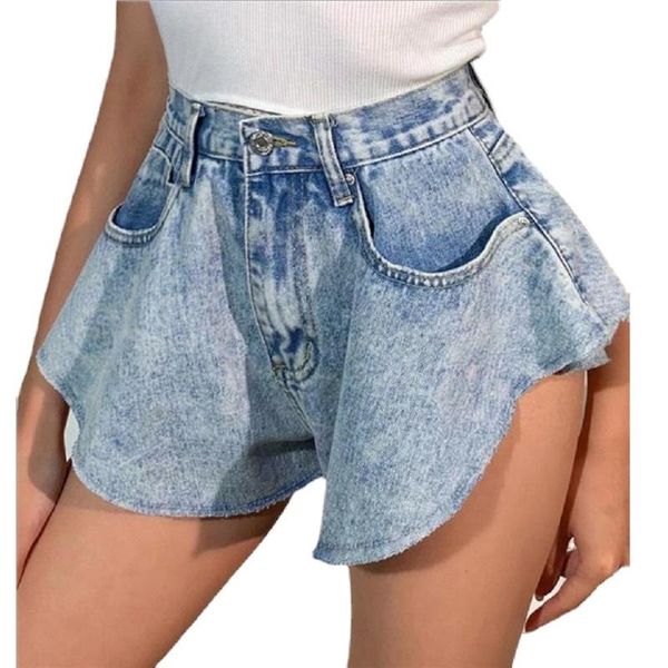 women's shorts women summer denim high waist wide leg jeans ladies casual flare short pants, White;black
women's shorts women summer denim high waist wide leg jeans ladies casual flare short pants, White;black