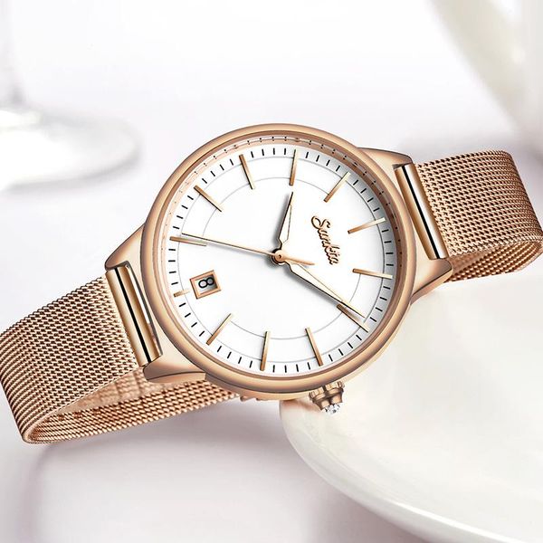 wristwatches montre femme sunkta ladies watch luxury rose gold white stainless steel waterproof watches woman relogio feminino, Slivery;brown
wristwatches montre femme sunkta ladies watch luxury rose gold white stainless steel waterproof watches woman relogio feminino, Slivery;brown