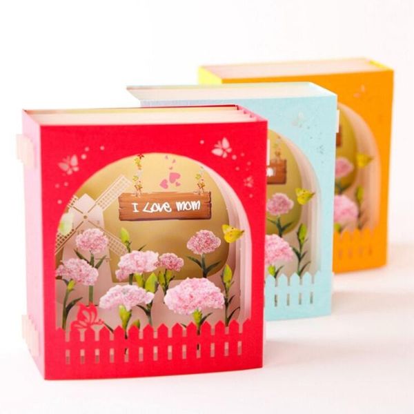 gift wrap 5pcs mother's day greeting hollow paper carving three-dimensional cards bless small card custom creative love carnation
gift wrap 5pcs mother's day greeting hollow paper carving three-dimensional cards bless small card custom creative love carnation