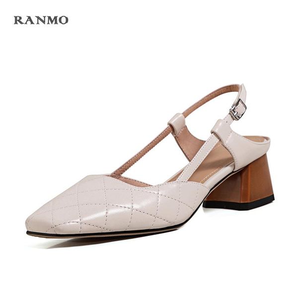 sandals genuine leather square toe footwear high heels women shoes fashion office female 2021 summer 42, Black
sandals genuine leather square toe footwear high heels women shoes fashion office female 2021 summer 42, Black