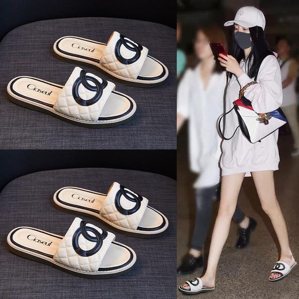 slippers european and american sandals women's outdoor 2021 summer super fashion, Black
slippers european and american sandals women's outdoor 2021 summer super fashion, Black
