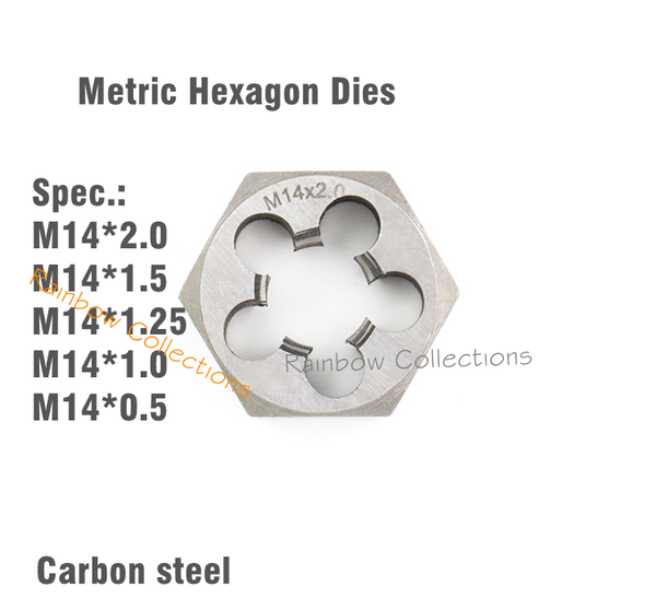 hand tools m14*1.0/1.25/1.5/2.0 standard/fine teeth carbon steel metric hexagon dies pipe thread water
hand tools m14*1.0/1.25/1.5/2.0 standard/fine teeth carbon steel metric hexagon dies pipe thread water