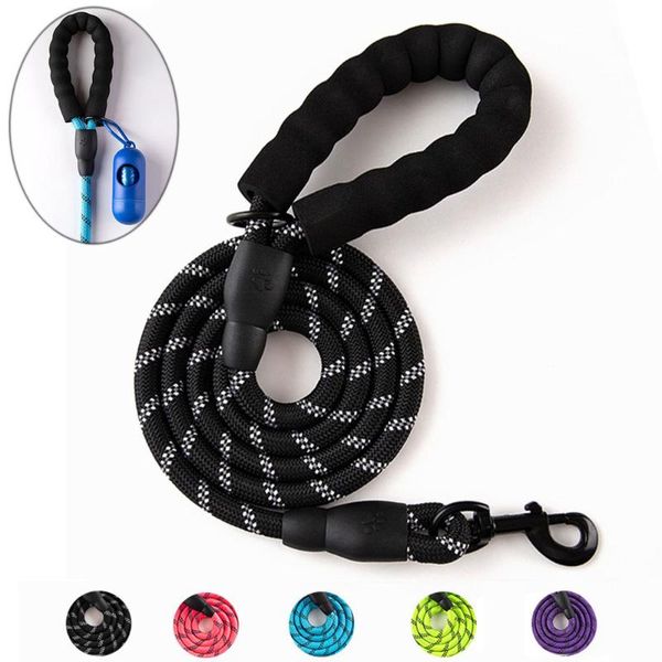 durable dog leash golden retriever medium large collar reflective lead nylon round rope for labrador husky rottweiler collars & leashes
durable dog leash golden retriever medium large collar reflective lead nylon round rope for labrador husky rottweiler collars & leashes