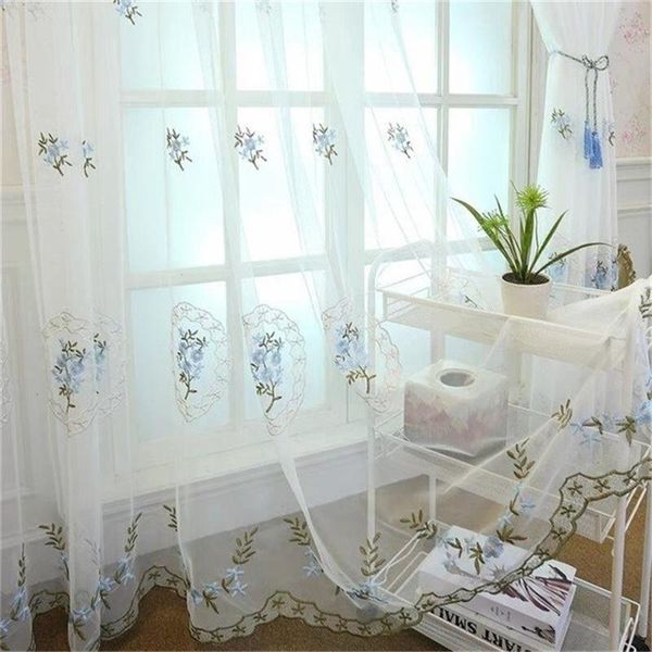 curtain & drapes european blue floral sheer curtains for living room bedroom tulle home decor ,window treatment custom
curtain & drapes european blue floral sheer curtains for living room bedroom tulle home decor ,window treatment custom