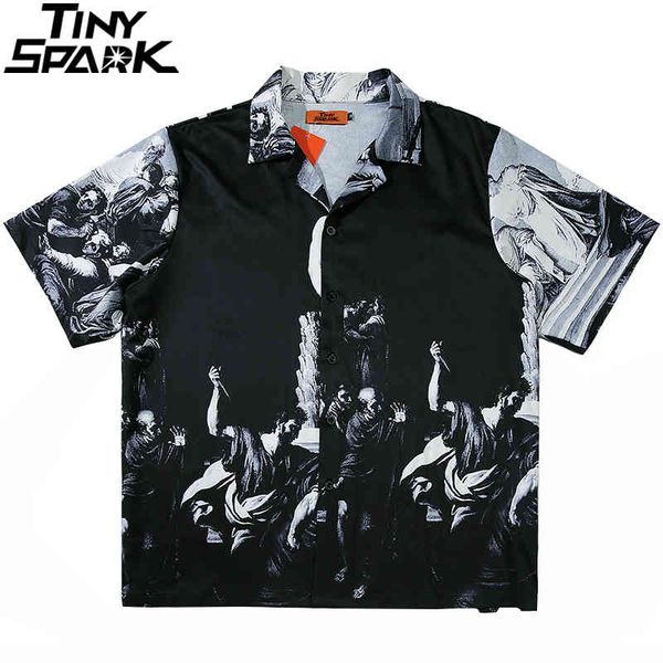 hip hop shirts streetwear ancient painting print mens summer hawailian shirt oversize harajuku beach shirt hiphop loose 210410, White;black
hip hop shirts streetwear ancient painting print mens summer hawailian shirt oversize harajuku beach shirt hiphop loose 210410, White;black
