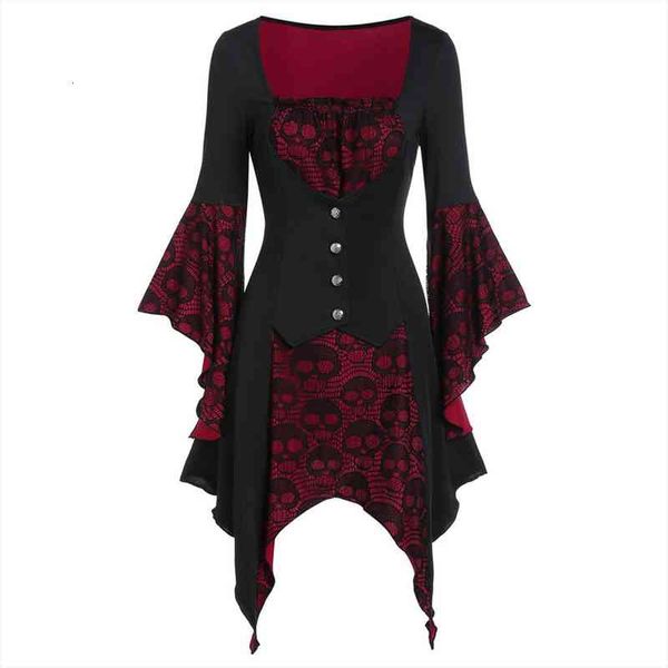 halloween cosplay costume gothic women dresses vintage ghost skull printed flare sleeve medieval vampire clothing, Black;gray
halloween cosplay costume gothic women dresses vintage ghost skull printed flare sleeve medieval vampire clothing, Black;gray