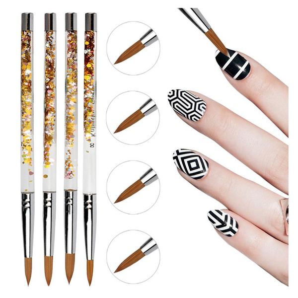 nail brushes quicksand handle art brush pen potherapy diy drawing liquid glitter gel crystal carving #, Yellow
nail brushes quicksand handle art brush pen potherapy diy drawing liquid glitter gel crystal carving #, Yellow