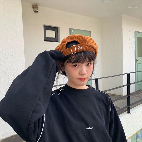 lady korean version corduroy beret children autumn winter retro fashion flat versatile artist hat berets, Blue;gray
lady korean version corduroy beret children autumn winter retro fashion flat versatile artist hat berets, Blue;gray