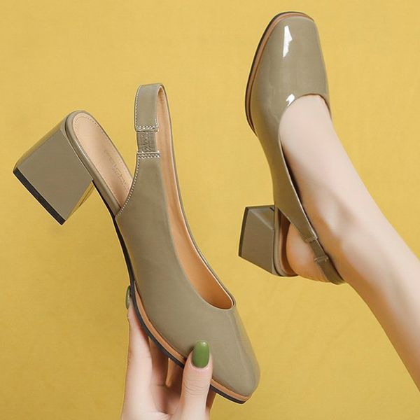 dress shoes women pumps elastic heel pu leather upper comfortable round head slip-on beige white casual cute slippers ladies 0tx9, Black
dress shoes women pumps elastic heel pu leather upper comfortable round head slip-on beige white casual cute slippers ladies 0tx9, Black